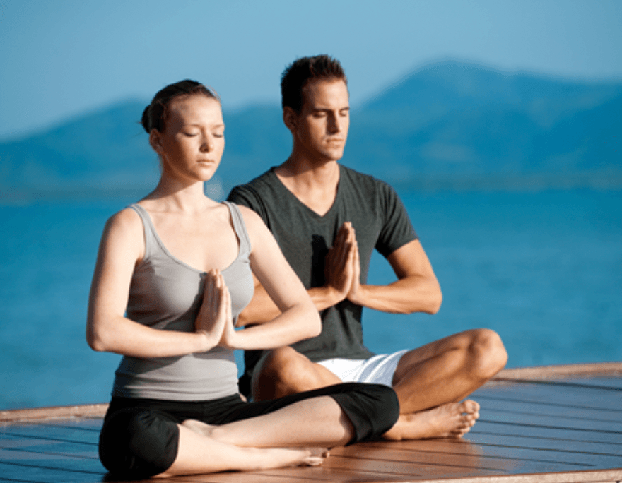 Sunset Yoga in the Park